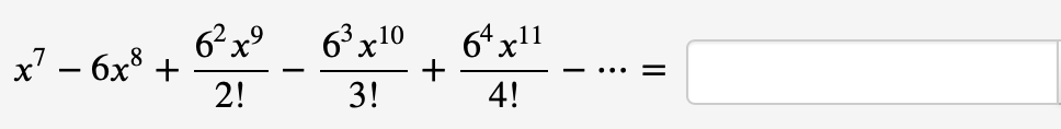 + 8x9-LX
6²x6³x10 64 x11
+
4!
2!
3!
||