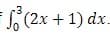 S(2x + 1) dx.
