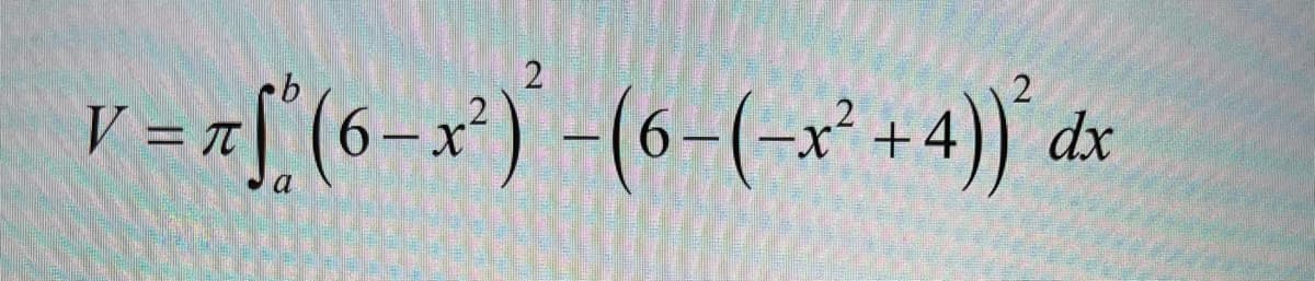 ==[ (6-x)-(6-(-x*+4) a
