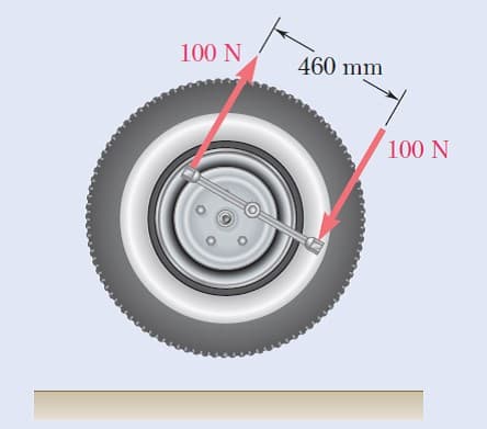 100 N
460 mm
100 N
