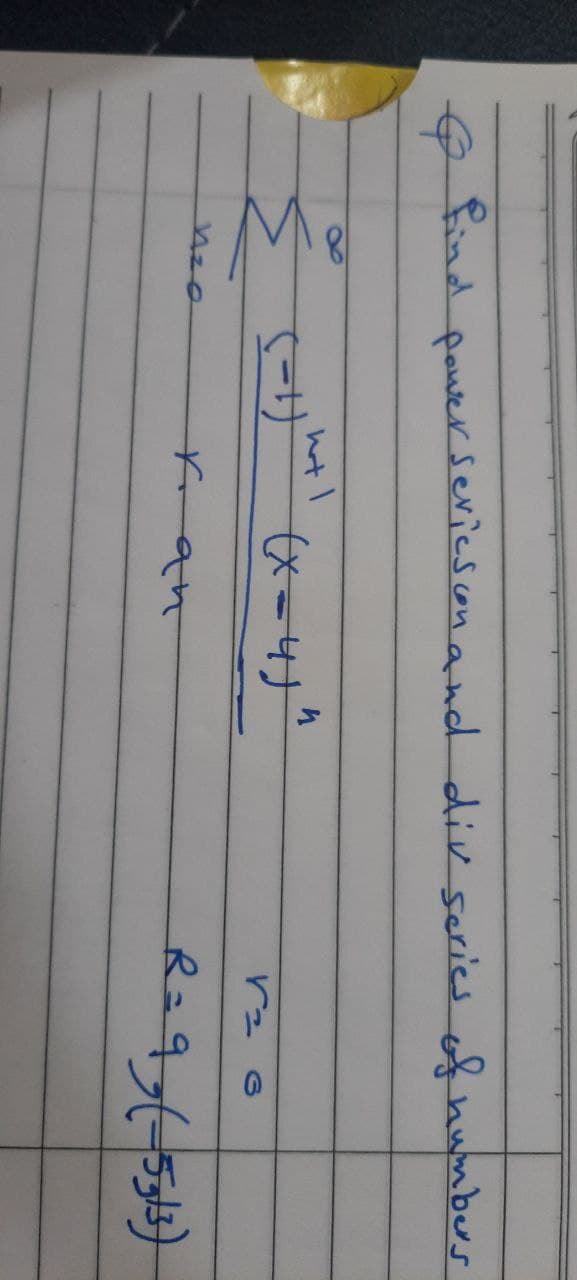 6 find power seviesion and div series of numbers
hot I
И
-
Σ (-+)
V2 G
fran
R=9₂(-5313)