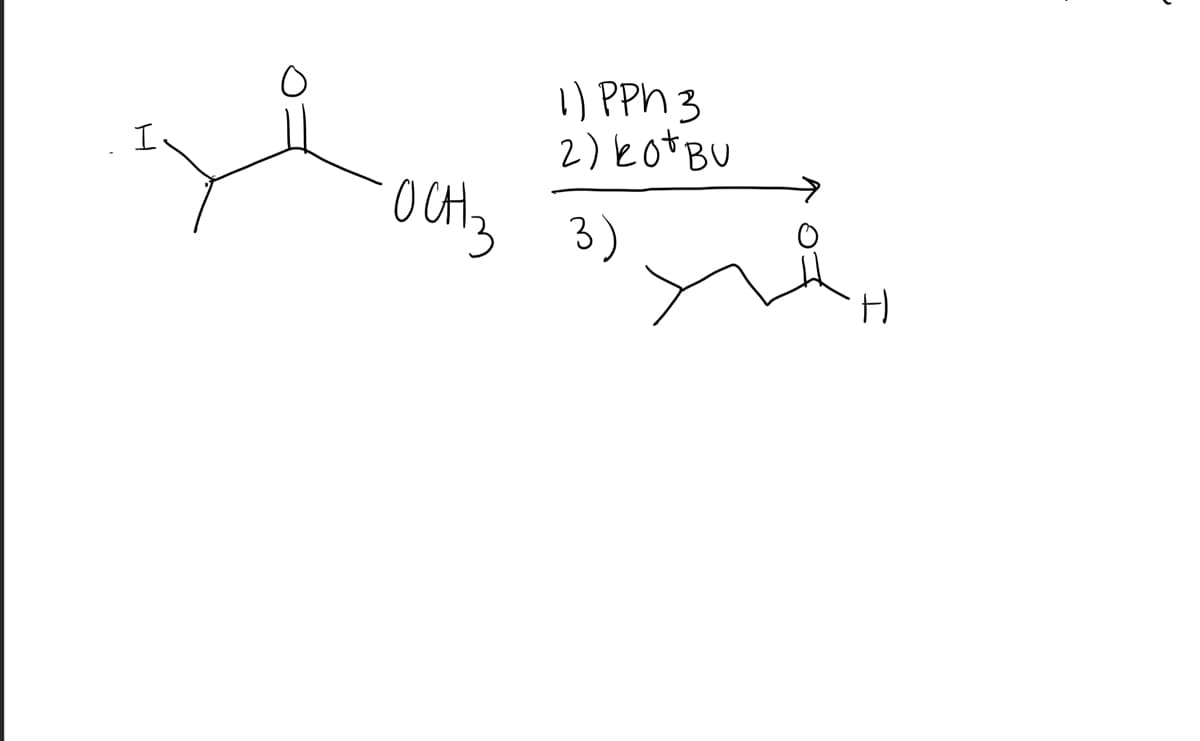 I) PPh 3
2)と0*BU
OCH, 3)
