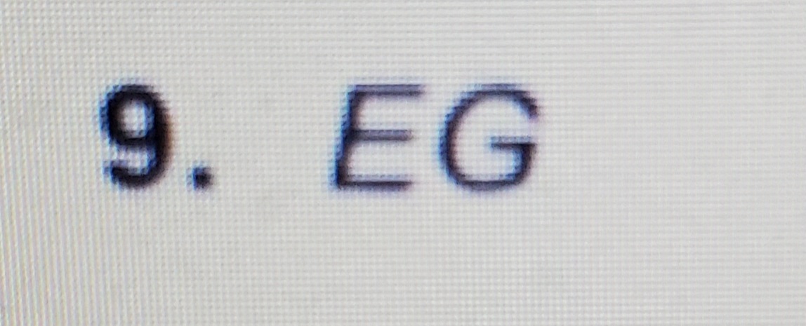 9. EG
