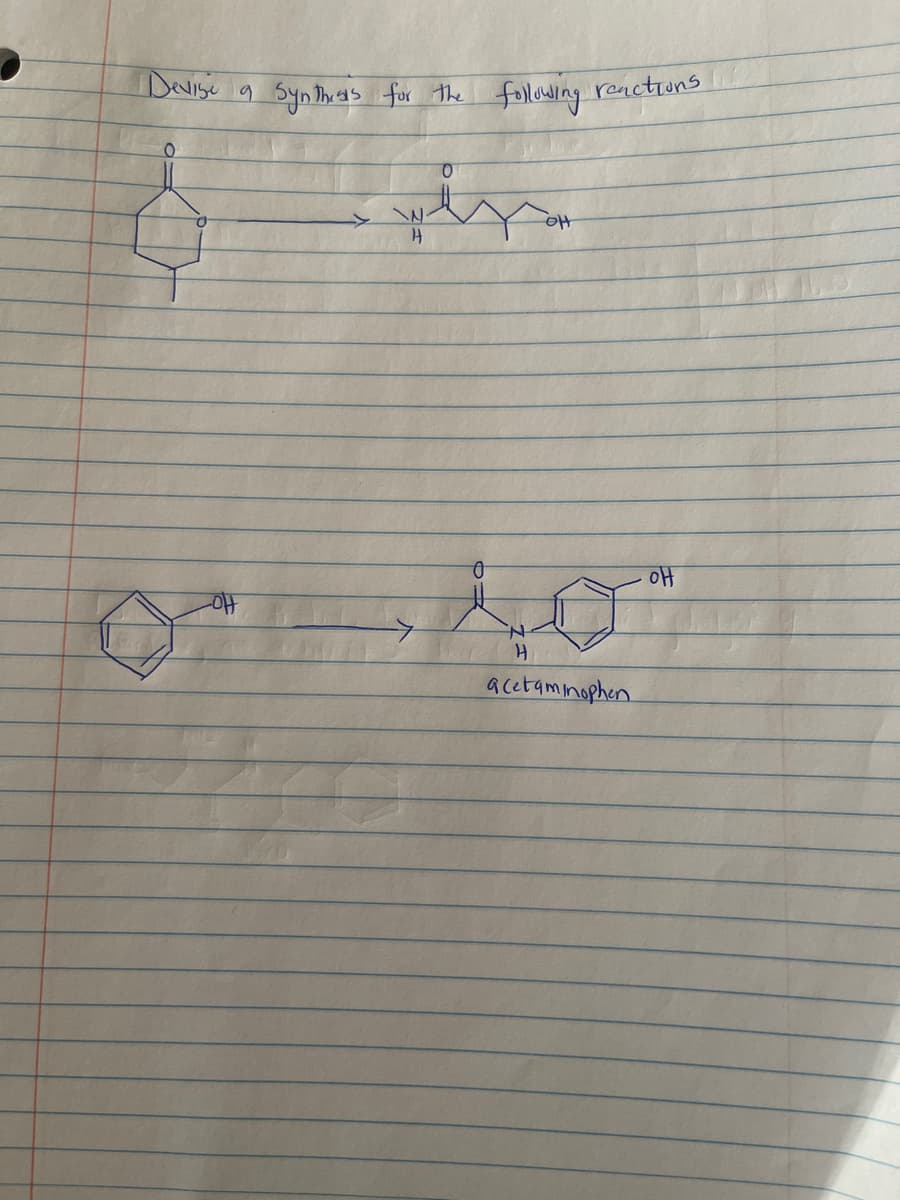 Syn has for the
folowing renctiuns
0.
acetaminophen.
