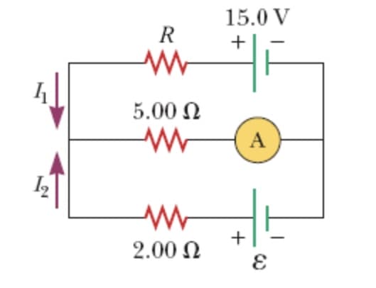 15.0 V
R
+
5.00 N
A
+
2.00 N
