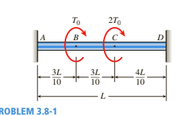 To
270
A
B
D
10
10
10
L
ROBLEM 3.8-1
