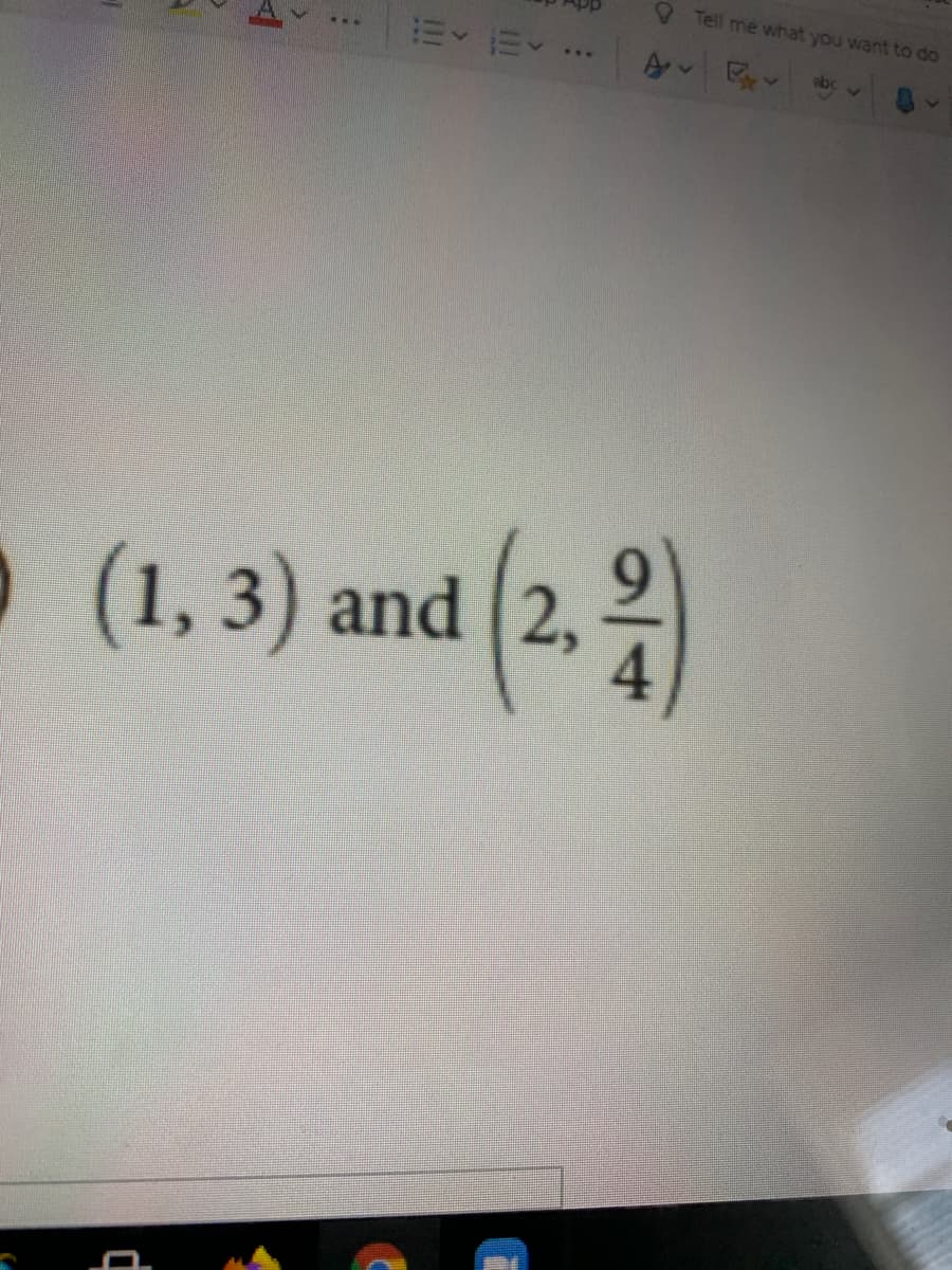 O Tell me wwhat you want to do
E E ...
(1.3) and (2.)
