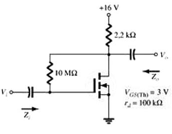 +16 V
2,2 k2
10 M2
VasCTn = 3 V
= 100 k2
Z,
