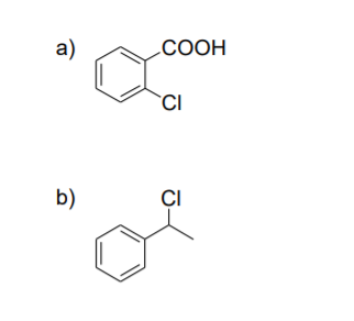 a)
COOH
CI
b)
ÇI
