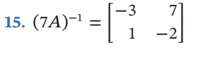 15. (7A)-1
-3
1 -2