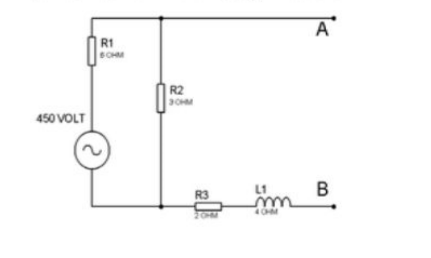 450 VOLT
R1
SCHM
2
R2
30HM
R3
L1
40HM
A
B