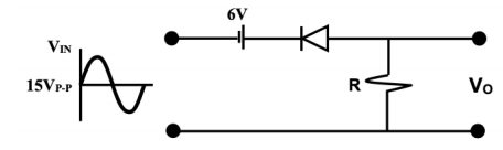 6V
VIN
R
Vo
15VP-P
