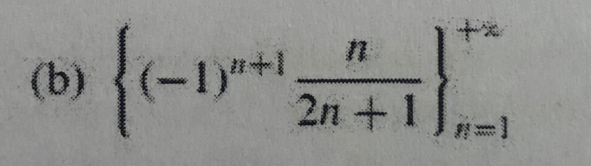 (b) (-1)"
2n + 1
ww
