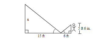 15 ft
J & }
6 ft
5 ft 6 in.
L