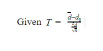 d-d
Given T =
