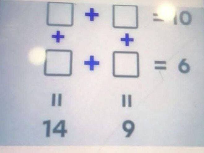 = 6
9:
II
II
14
6.
+ +
%3D
