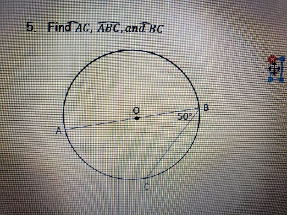 5. Find AC, ABC, and BC
B.
50%
