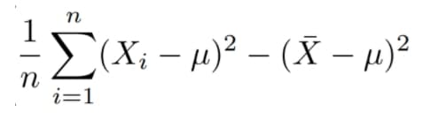 n
(X, — м)? — (Х — и)?
(х,
n
i=1
