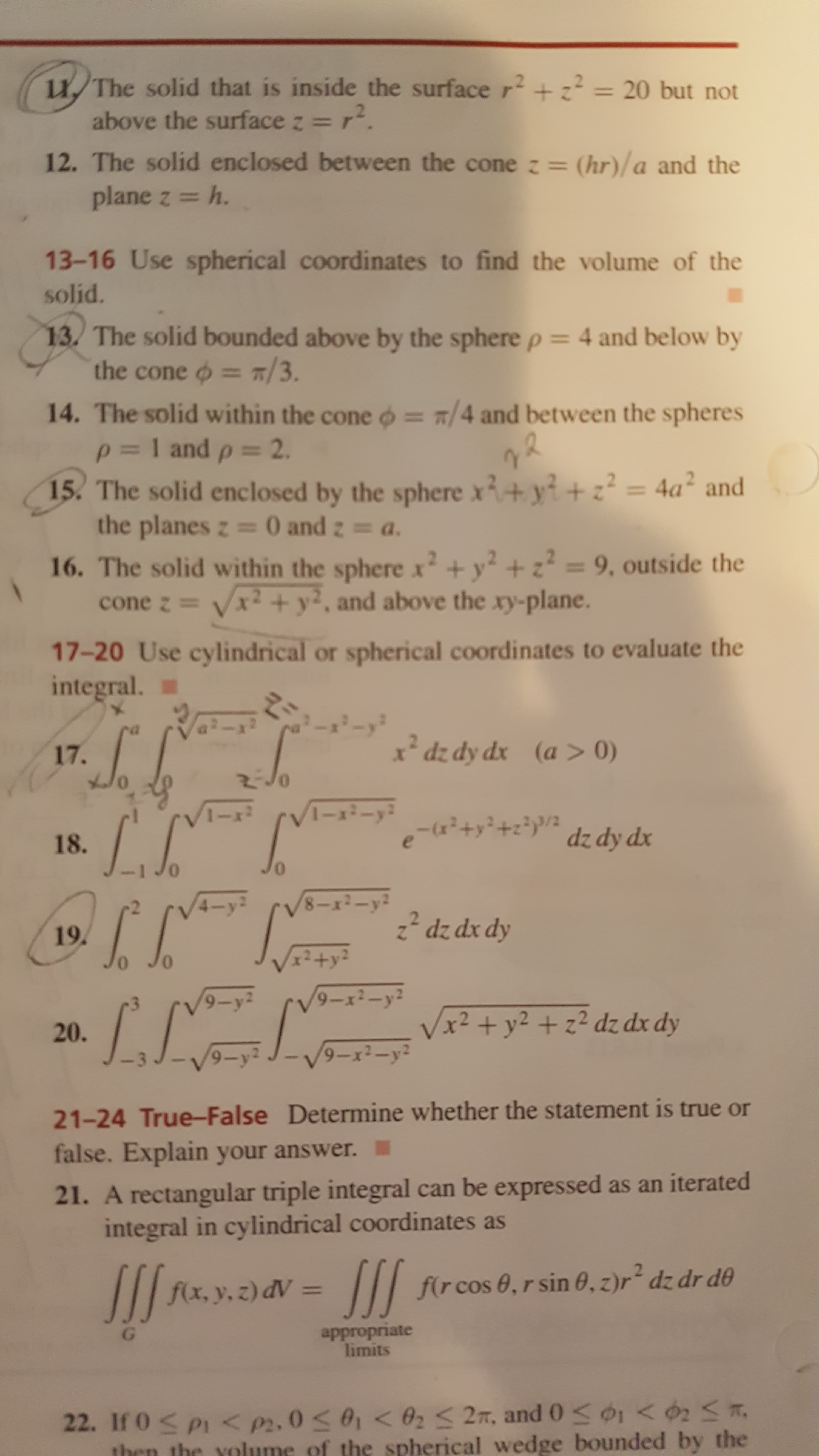 8-x²-y?
19.
'dz dx dy
+y²
