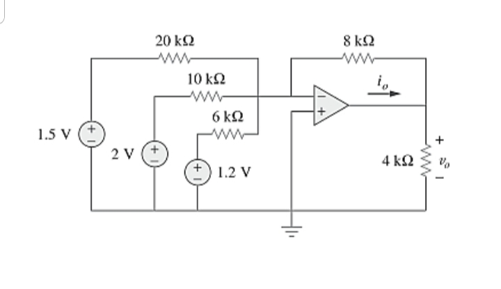 8 k2
20 k2
ww
10 k2
6 kQ
1.5 V
ww
2 V
4 ΚΩ
1.2 V
+
