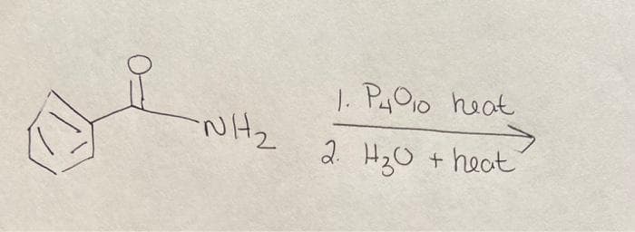 1. P4010 heat
NH2
2 HzO + heat
