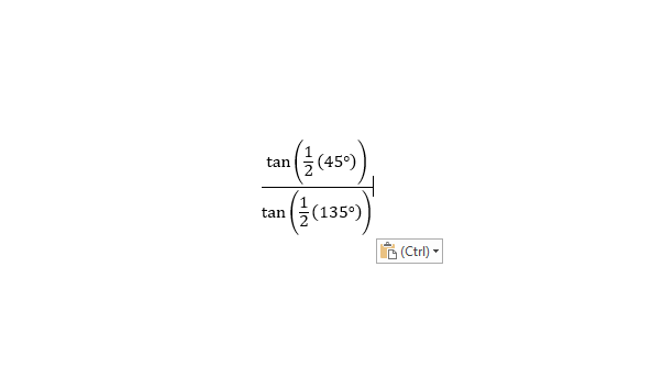 tan (45°)
(플 )
(135이
tan
