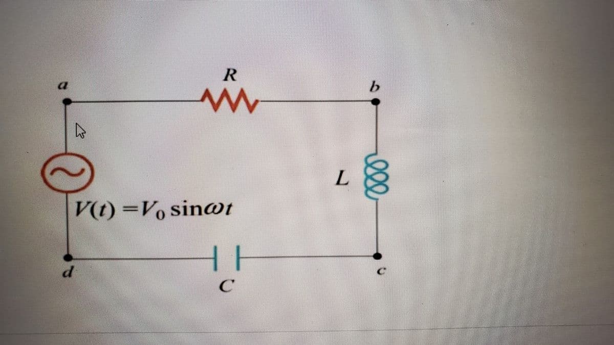 k
R
ww
V(t) =Vo sin@t
ㅓㅏ
C
L
8