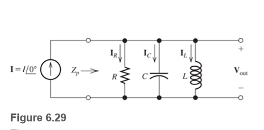 IR.
Ic.
I= 1/0°
(1) 4→
V.
out
Figure 6.29
