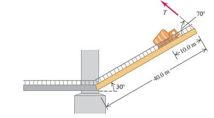 T
70°
k10.0 m>
| 30°
-40.0 m-
