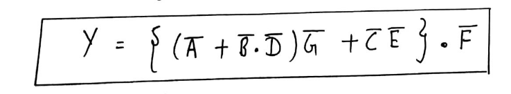 Y = {(A + 8.5) G + CE } • F