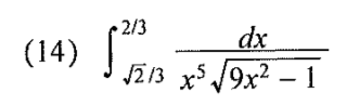• 2/3
(14)
dx
213 xS 19x? – 1
