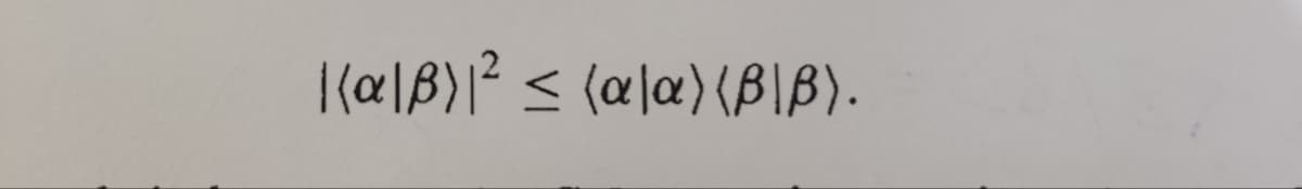 {{a\β}| < {a|a}{β\β).