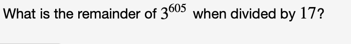 What is the remainder of 3005 when divided by 17?
