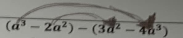 (a³ - Za²) – (3d²
