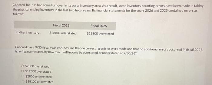 Ivanhoe Company uses LIFO and a perpetual inventory system for its leading product, Z. Given the historical cost of product Z is $24,
the selling price of product Z is $29, costs to sell product Z are $3, the replacement cost for product Z is $25, and the normal profit
margin is 40% of sales price, what is the amount that should be used to value the inventory under the lower-of-cost-or-market
method?
$22
O $25
O $24
O $26