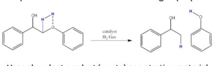 OH
catalyst
H, Gas
H