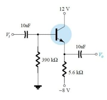 V₁
10nF
390 ΚΩ
12 V
10nF
HE
15.6 ΚΩ
-8 V
V