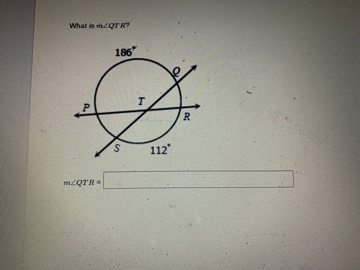 What is mZQTR?
186*
P
R
112
MLQTR=
