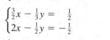 Lix - ly = }
(2x – ży = -
2.
