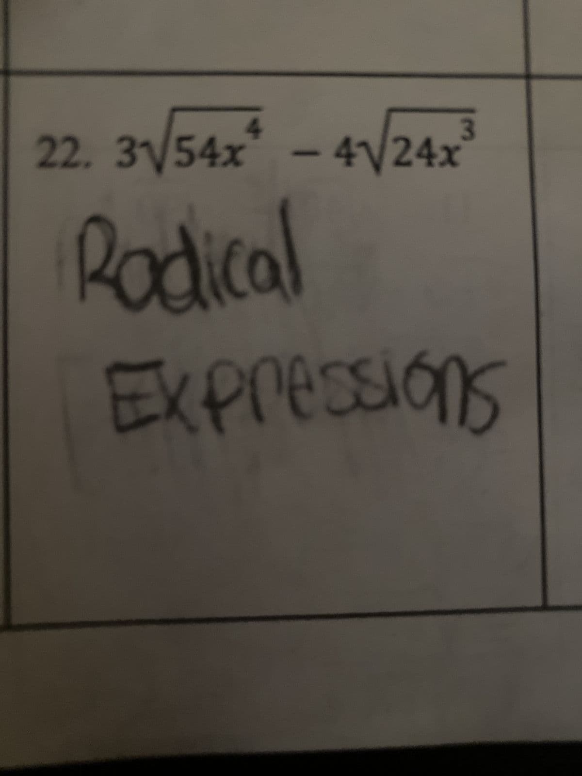 4
4x
22, 3V547 - AV24X3
Rodical
Expressions