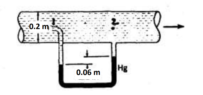 0.2 m
Hg
0.06 m
