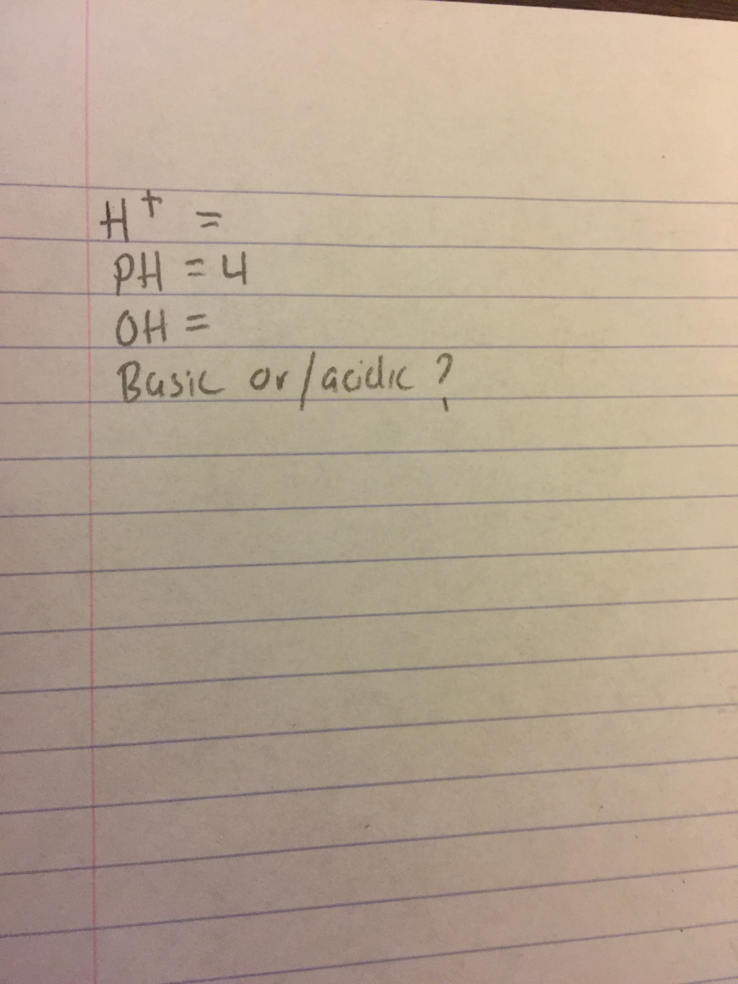 %3D
PH%3D4
OH =
Busic orlacidic ?
%3D
