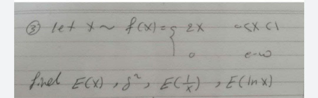 ③ le+メ~fcx}=s
fextes
CX CI
e-w
frel ECA ぷっ E
