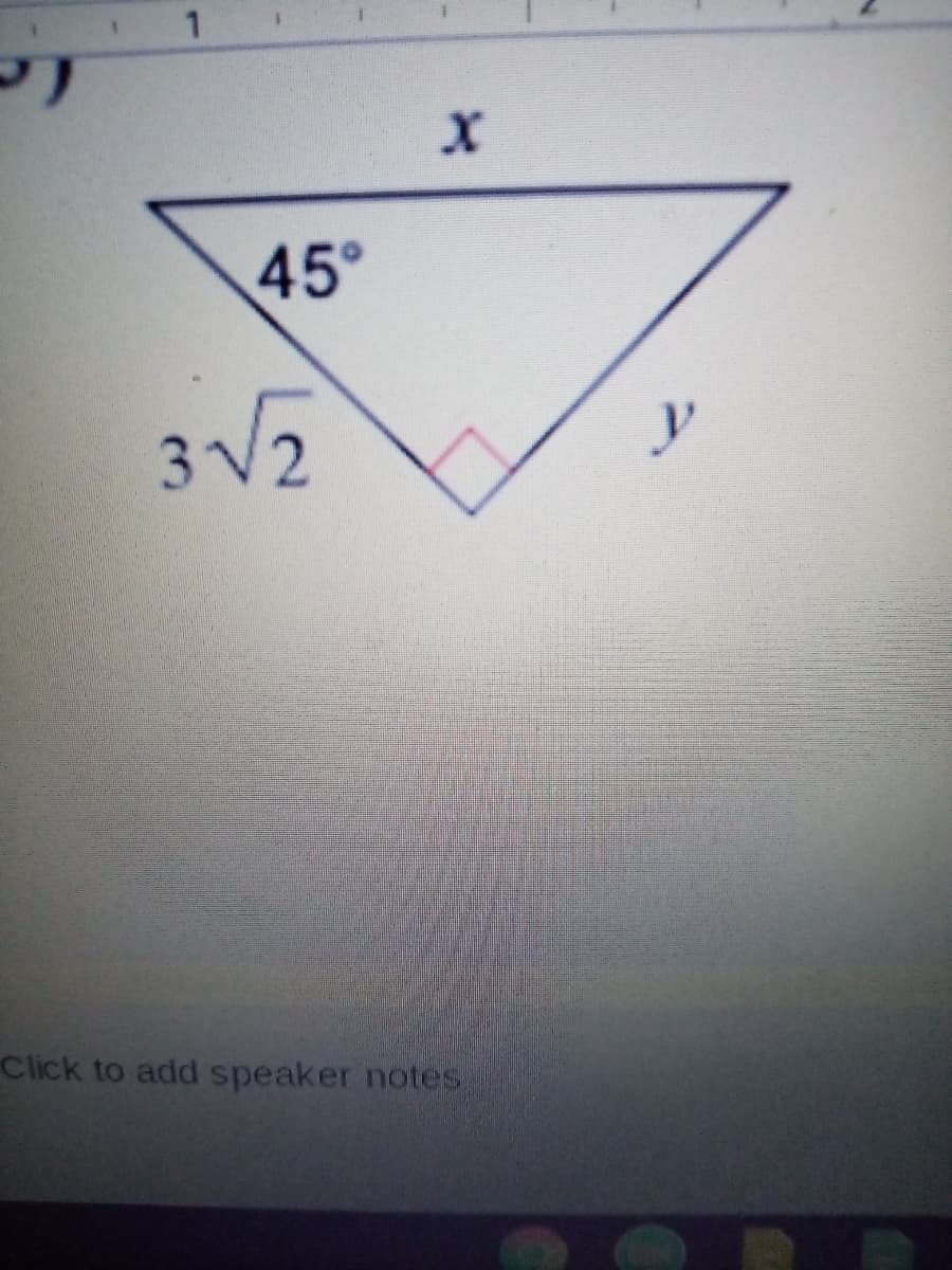 45°
y
3V2
Click to add speaker notes
