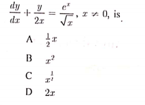 dy
, r + 0, is
dr
2x
A
2
B
2r
