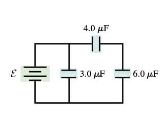 4.0 μF
ε
3.0 μF
6.0 μF
