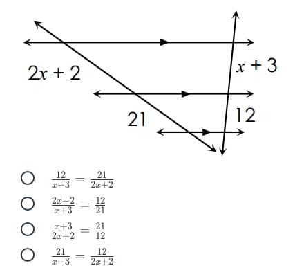 2х + 2
x + 3
21
12
12
r+3
21
2x+2
2x+2
r+3
=
I+3
2x+2
21
12
2x+2
z+3
