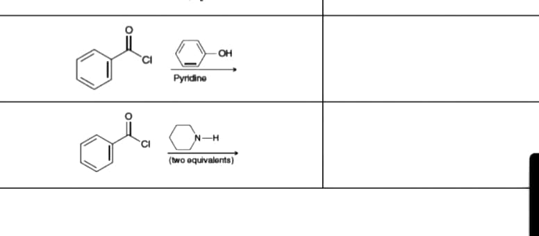 он
Pyridine
(bwo equivalents)
