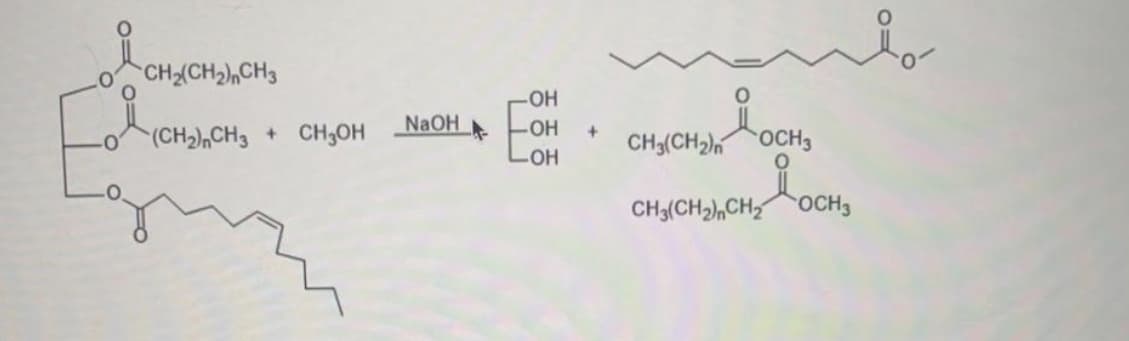 (CH2),CH3
CH;OH
NaOH
OH
CH3(CH2)n
CH3(CH2,CH, OCH3
