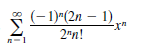 (-1)-(2n – 1).
2"n!
